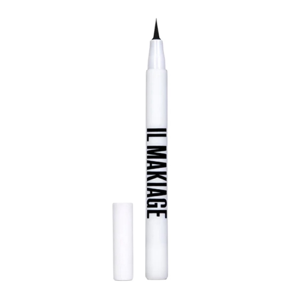 NIB Il Makiage Black Card Liquid Black Waterproof Eyeliner
